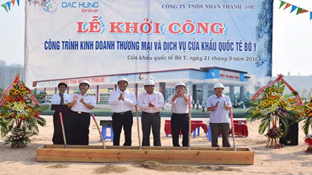  Khởi công xây dựng 2 Dự án tại Khu Kinh tế Cửa khẩu Quốc tế Bờ Y